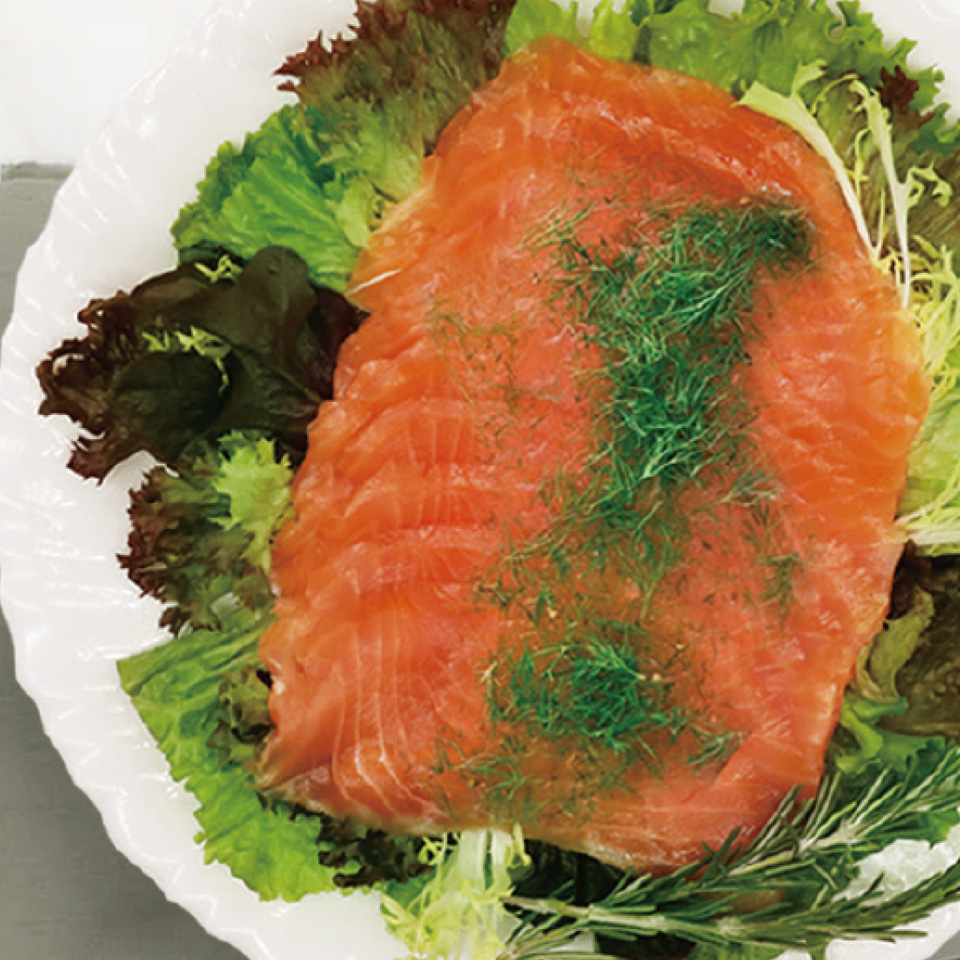 康福貢膳 - 煙香草挪威三文魚